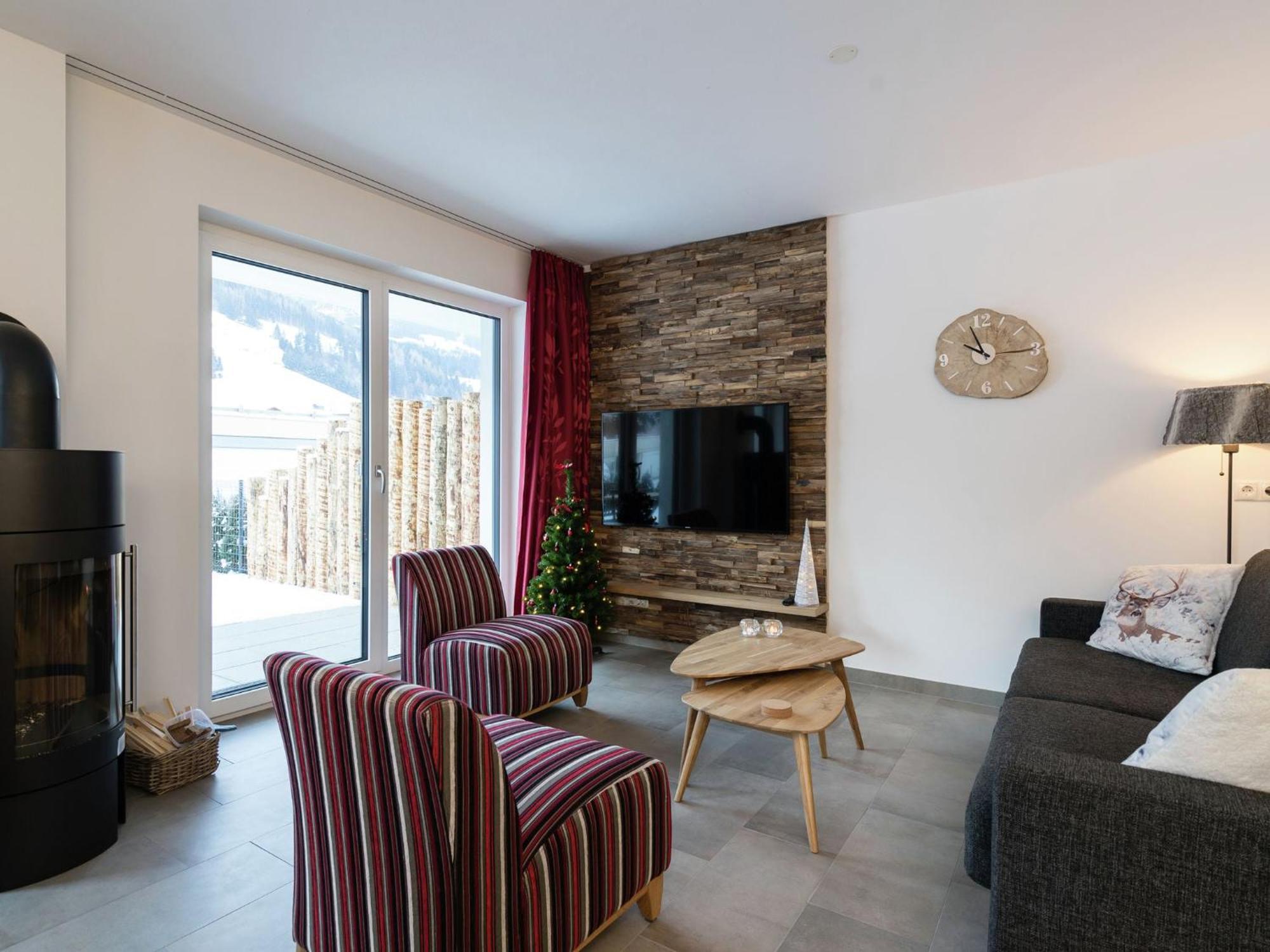 Modern Holiday Home In Leogang With Private Sauna Exterior photo