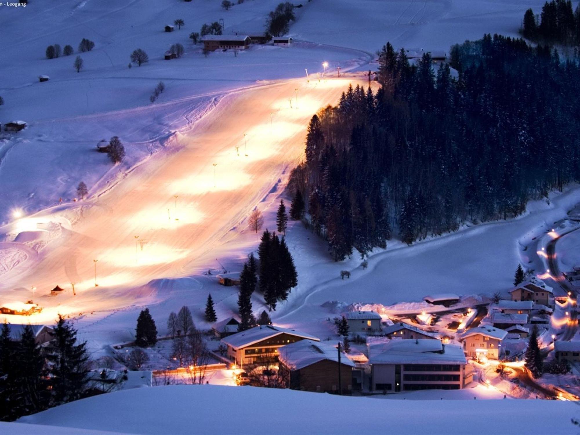 Modern Holiday Home In Leogang With Private Sauna Exterior photo